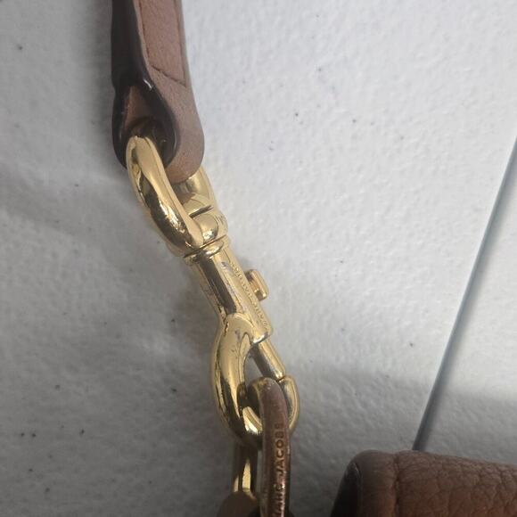 Marc Jacobs Saddle Crossbody Bag Tan Leather - Picture 5 of 14